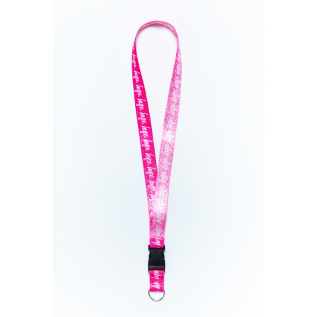 Hype Lanyard Pink Speckle Fade